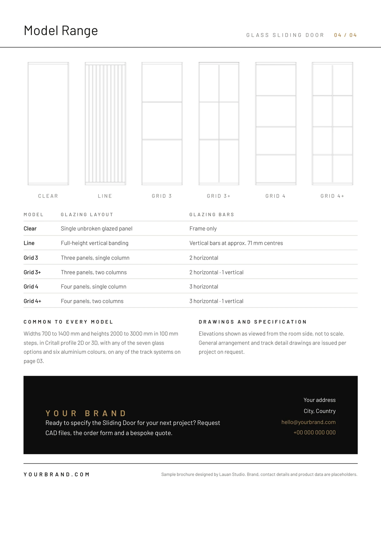 Sample brochure page 4